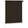vidaXL Outdoor Roller Blind 120x140 cm Brown