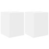 vidaXL TV Wall Cabinet 2 pcs White 30 x 31 x 40 cm Engineered Wood