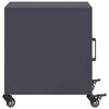 vidaXL Bedside Cabinets 2 pcs Anthracite 36x39x43.5 cm Steel