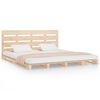 vidaXL Bed Frame without Mattress 140x190 cm Solid Wood Pine
