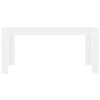 vidaXL Dining Table White 160x80x76 cm Engineered Wood
