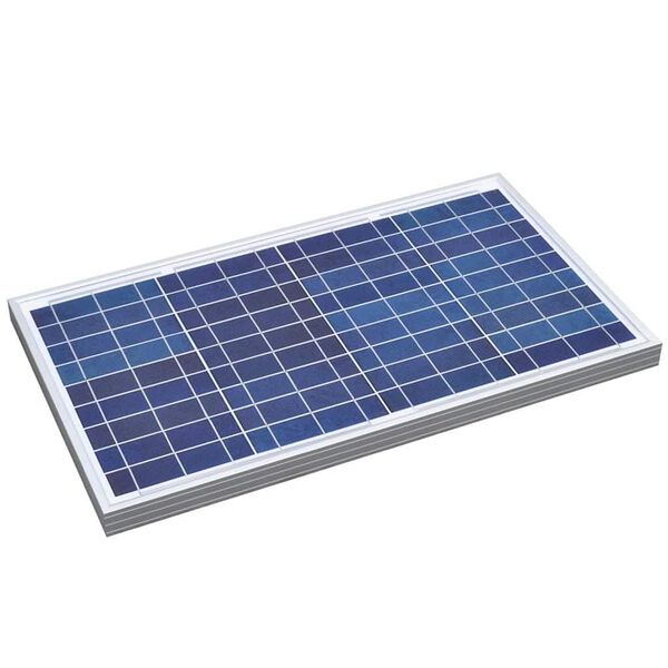 vidaXL Portable Solar Panel 30 W Aluminium