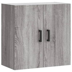 vidaXL Wall Cabinet Grey Sonoma 60x31x60 cm Engineered Wood