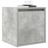 vidaXL Wall-Mounted Bedside Cabinets 2 pcs Concrete Grey 38x34x40 cm