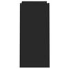 vidaXL Sideboard Black 73.5x35x75 cm Engineered Wood
