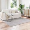 vidaXL Area Rugs Square LUGO Cream and Grey 120 x 120 cm Polyester