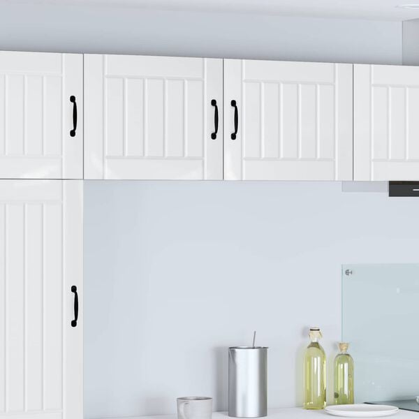 vidaXL Kitchen Cabinet 2 pcs High Gloss White 50 x 31 x 40 cm