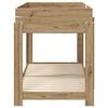 vidaXL Bunk Bed for Kids Artisan Oak 100 x 200 cm Engineered Wood