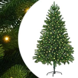 vidaXL Christmas Tree with 300 LEDs with Stand Green 180 cm PE