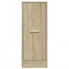 vidaXL Apothecary Cabinet Sonoma Oak 30x41x77.5 cm Engineered Wood