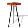vidaXL Log Bar Table Solid Acacia Wood (55-60)x110 cm