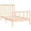 vidaXL Bed Frame without Mattress 90x200 cm Solid Wood Pine