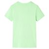 Kids' T-shirt Neon Green 140