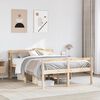 vidaXL Senior Bed with Headboard without Mattress 140x200 cm