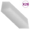 vidaXL Polycarbonate Sheets 28 pcs 4 mm 121x60 cm