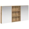 vidaXL Bathroom Cabinet Set 3 pcs Artisan Oak 120 x 10.5 x 60.5 cm