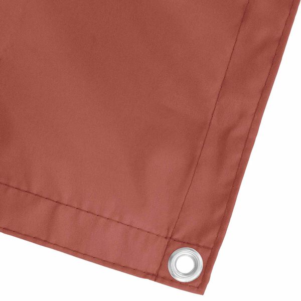 vidaXL Balcony Screen Terracotta 110 x 600 cm Oxford Fabric