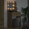 vidaXL Bedroom Dressing Tables Sonoma Oak 80 x 39.6 x 135 cm