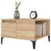 vidaXL Coffee Table Sonoma Oak 55x55x36.5 cm Engineered Wood