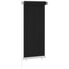 vidaXL Outdoor Roller Blind 65(W)x140(H) cm Black