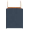 vidaXL Paper Bags 250 pcs with Handles Blue 32x22x24 cm