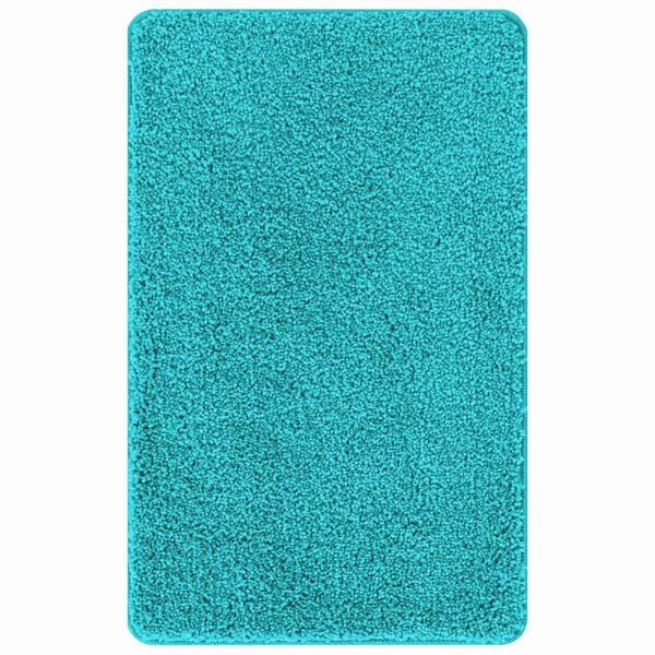 vidaXL Anti-slip Bath Mat Turquoise 60 x 90 cm PP