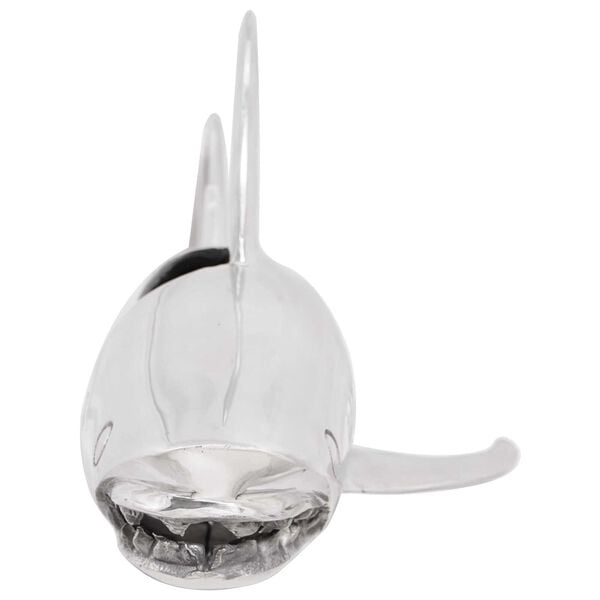 vidaXL Sculpture Silver 68 x 20 x 24 cm Aluminium