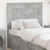 vidaXL Headboard Concrete Grey 90 cm Engineered wood