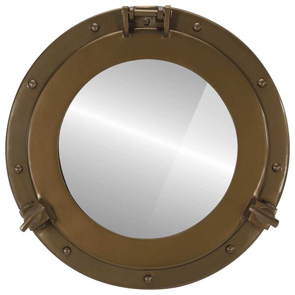 vidaXL&nbsp;Porthole Mirror&nbsp;Wall Hanging&nbsp;&Oslash;38 cm&nbsp;Aluminium and Glass