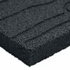 vidaXL Stepping Stone 6 pcs Black 60.5 x 25 x 2 cm Rubber