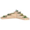 vidaXL Garden Planter 4-Tier 106x104.5x36 cm Solid Wood Pine