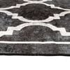 vidaXL Rug Washable Black and White 120x180 cm