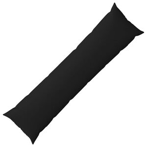 vidaXL Cushion Cover HEERLEN Black 40 x 145 cm