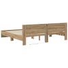 vidaXL Bed Frame Artisan Oak 180 x 200 cm Engineered Wood