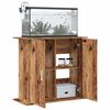 vidaXL Aquarium Stand Old Wood 81x36x73 cm Engineered Wood