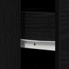 vidaXL Bathroom Sink Cabinet Black Oak 65 x 33 x 60 cm Engineered Wood