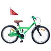 vidaXL Kids Bike 18 Inches for 5-7 Years Old Green