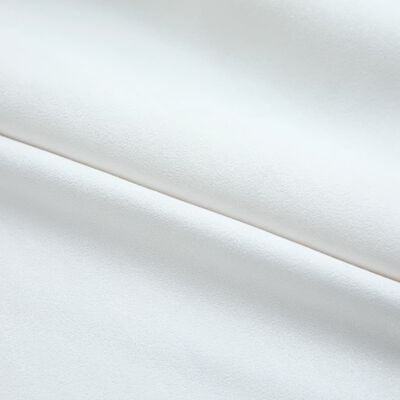 vidaXL Blackout Curtains with Hooks 2 pcs Off White 140x245 cm