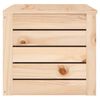 vidaXL Storage Box 89x36.5x33 cm Solid Wood Pine