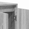 vidaXL Sideboard Grey Sonoma 135 x 41 x 75 cm Engineered Wood