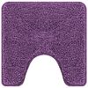 vidaXL Anti-slip Bath Mat Set 3 pcs Purple PP