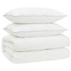 vidaXL 90% Goose Down Duvet Set FULDA 3 pcs 200 x 220 cm All Seasons