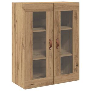 vidaXL Wall Cabinet Artisan Oak 69.5 x 34 x 90 cm Engineered Wood