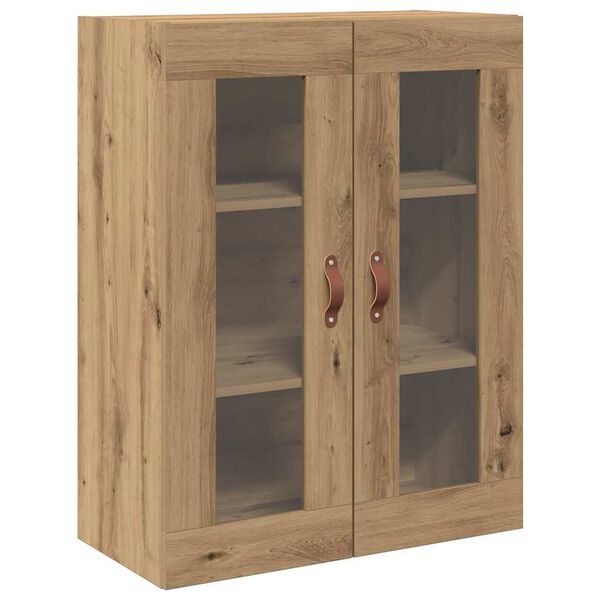 vidaXL Wall Cabinet Artisan Oak 69.5 x 34 x 90 cm Engineered Wood