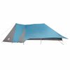 vidaXL Family Tent Folding with Roof Blue and Grey 660 x 456 x 200 cm
