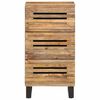 vidaXL Sideboard 40x34x75 cm Solid Wood Rough Mango