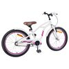 vidaXL Kids Bike 22'' for 7-12 Years Old White