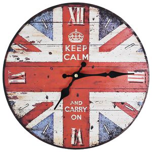 vidaXL Vintage Wall Clock UK 30 cm