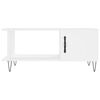 vidaXL Coffee Table White 90x50x40 cm Engineered Wood