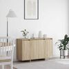 vidaXL Sideboard Sonoma oak 120 x 41 x 75 cm Engineered wood